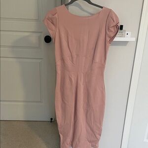 Closet Blush Pink Midi Dress